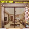 New Magnetic Screen Door Curtain Anti-Mosquito Net Fly Insect Screen Mesh Automatic Closing Custom Multi Size Easy Installation