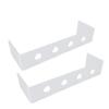 2Pcs Wine Bottle Stopper Display Acrylic Transparent 4 Slots Integrated Wine Stopper Holder for Countertop Bar Displays