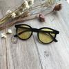 Children'S Fashionable Plastic Round Frame Sunglasses 9021 Ocean Film Running Rivers And Lakes Sunglasses Trendy Glasses