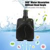 С шнуром питания и 12 светодиодами. Ультратихий погружной фонтанный водяной насос.