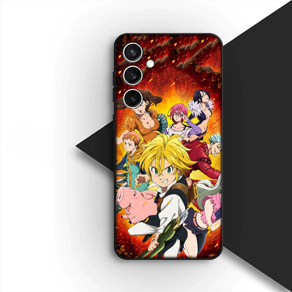 Чехол для телефона для Xiaomi Poco C75 C65 C71 C85 X7 X6 X5 M7 F7 F8 Ultra F6 Pro 5G Корпус Мягкий чехол Семь смертных грехов Мелиодас Бан