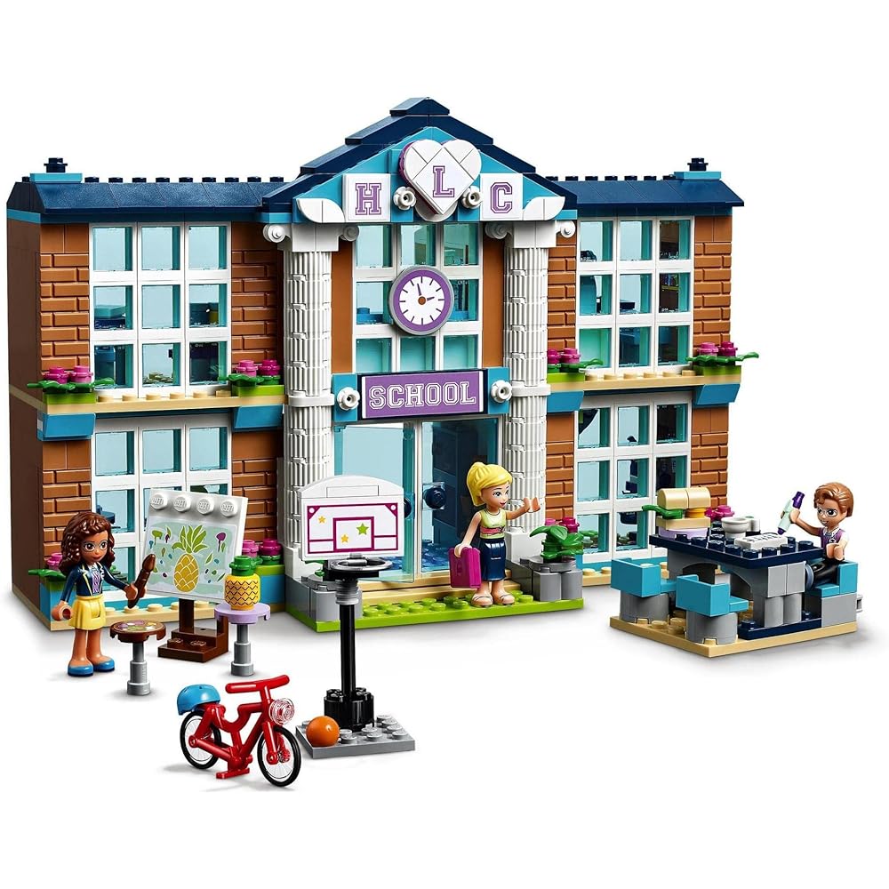 LEGO Школа Хартлейк Сити из серии «Друзья» Набор 41682 Конструктор для девочек от 6 лет