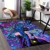 Charming Blue Butterfly Office Chair Mat: Decorative Home Office Gift for Any Room.122302a