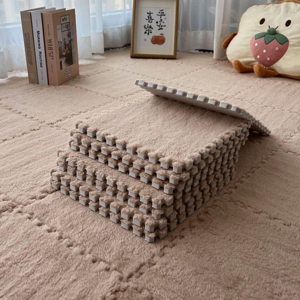 Gift Home Foam Plush Patchwork Floor Mat Baby Play Mat Exercise Children Carpet Bebe Mattress