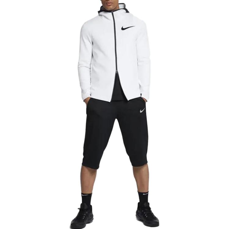Nike Куртки Мужские Белые С капюшоном Умеренные Другое 856439-100