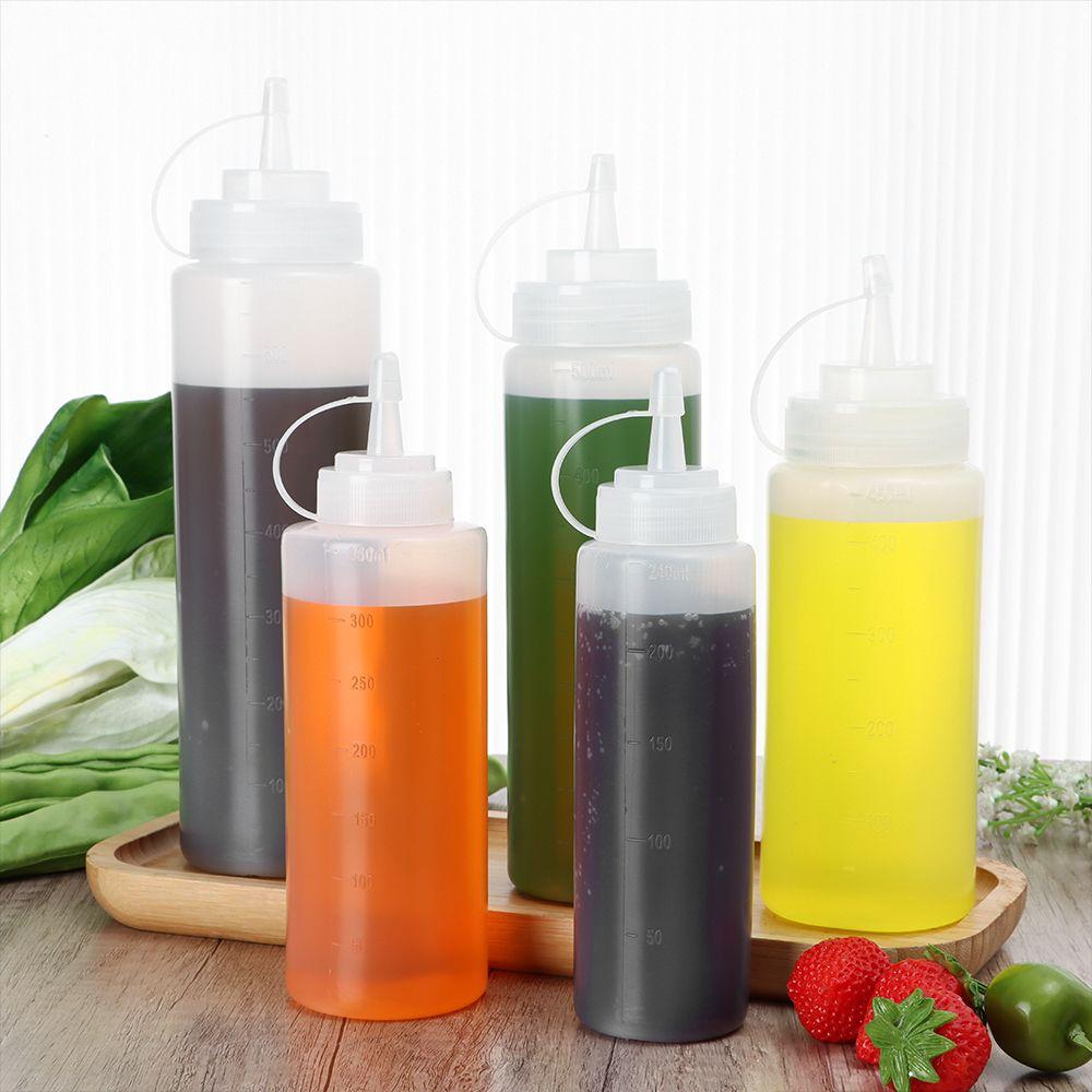 Инструменты Диспенсер для приправ Многоразовый контейнер Бутылочки для приправ Бутылка для соуса