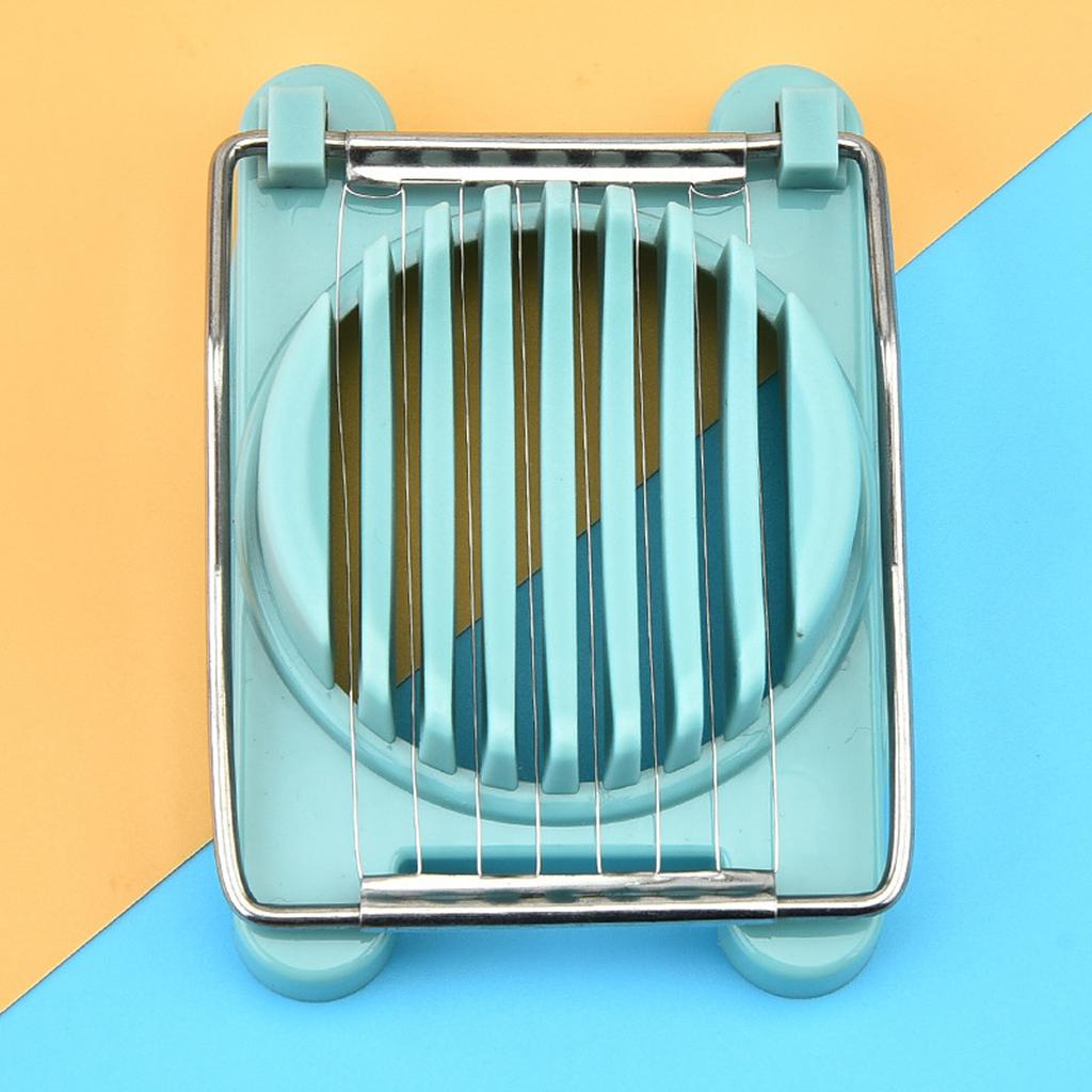 Пластиковый резак для яиц с одной головкой, бытовой многоцелевой инструмент для резки яиц двойного назначения