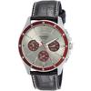 Casio MTP-1374L-7A1VDF Мужские кварцевые наручные часы Кожаный ремешок Серебристый циферблат