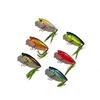 Lure Popper Topwater Hard Bait Lifelike Fish-shaped Splash-and-pose Lure Feathered Hook Long-cast Artificial Bait Bass Stainless