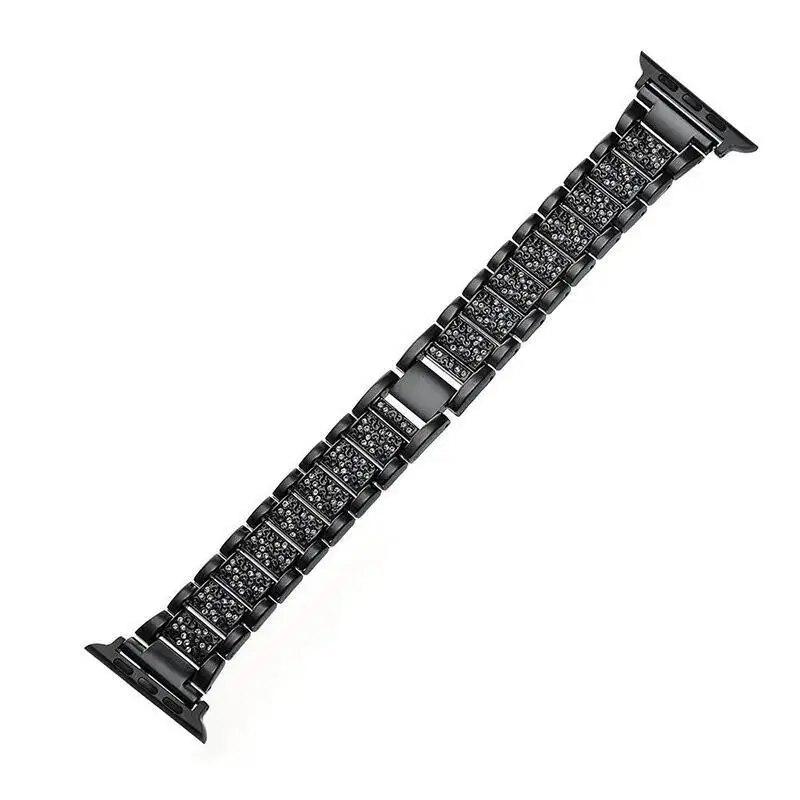 Woman Strap For Apple Watch Band 44mm 40mm 49mm 45mm 41mm 42mm 45 Mm Diamond Bracelet Correa iWatch Series Ultra 8 SE 7 6 5 4 3