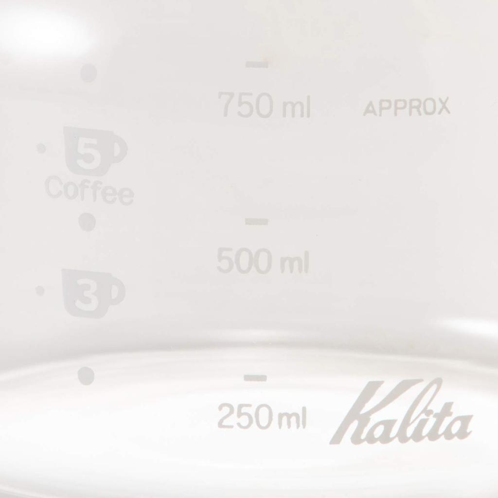 Kalita Кофейный сервер Дриппер Охладитель для вкусного кофе со льдом Термостойкий стеклянный сервер Эксклюзивное оборудование для ручного капельного заваривания кофе Кофейный графин Декантер