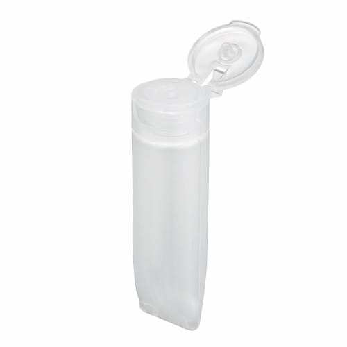 Kai Kai Brand Tube 38g (One Touch) Bottle Cosmetic Bottle Transparent Container Chubu Travel YOU TIME (For use with shampoo, conditioner, etc.) 1 piec