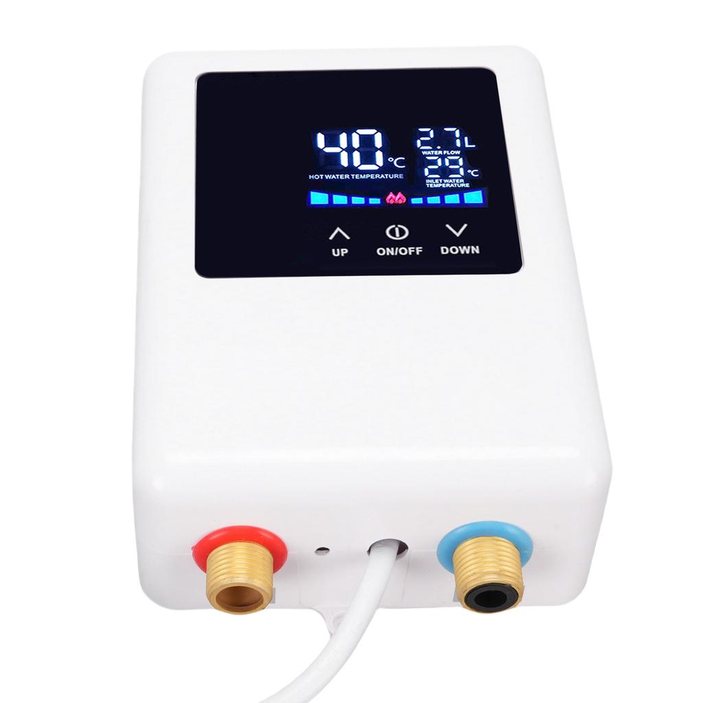 Водонагреватель 3000 Вт с частотным преобразованием, термостат, ЖК-цифровой дисплей, сенсорный экран, водонагреватель