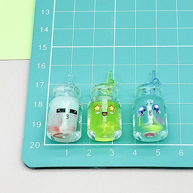 5 шт. Мини-светящиеся стаканчики для сока, светящиеся в темноте, миниатюрное украшение, крошечный напиток