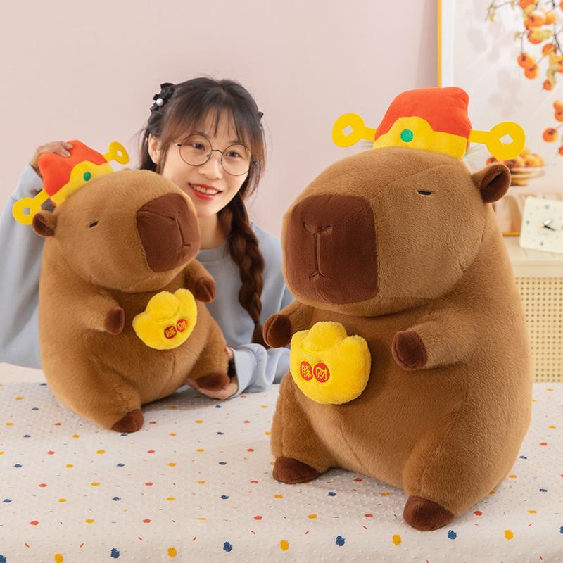 New Kapibara plush doll capybara plush toy doll creative doll girl birthday gift