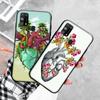 Черный чехол для Xiaomi Redmi 13C Note 9 iPhone XR 7 8 14 15 11 12 13 X XS Pro Max Samsung A25 S23 S24 FE Ultra Plus Человеческие органы Художественные картины
