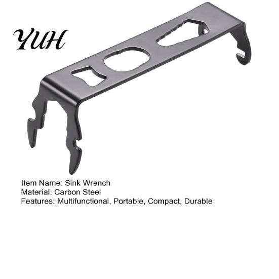 Plumber Tool for Tight Spaces 16 in 1 Multifunctional Sink Wrench, Carbon Steel Plumbing Kitchen Versatile Double Head Wrench And Bathroom Faucet