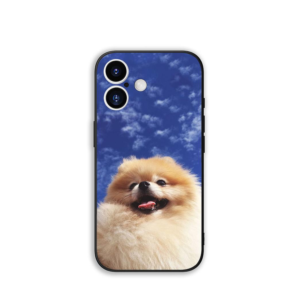 Funda Coque Cover for Apple iPhone 15 14 16 Plus XS 13 11 12 Pro Max XR X 16E ProMax Phone Case Pomeranian Dog