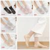 Fashion Anti skid Liner Summer Lace peacock Cotton Hosiery Ankle Socks Low Cut