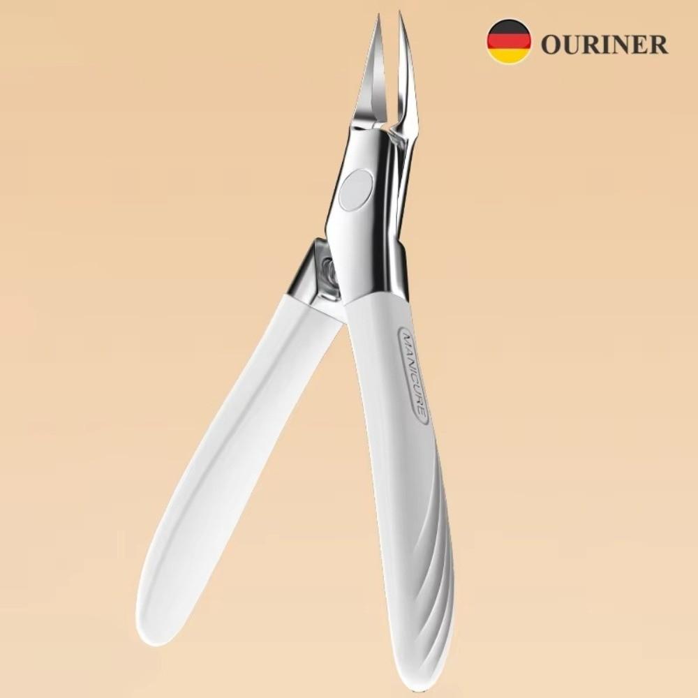 New Large Jaw Toenail Clippers Slanted Design Anti-Splash Ingrown Nails Trimmer Thick Nails Stainless Steel Nail Clippers