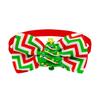 50pcs/lot Plaid Pattern Pet Christmas Bow Tie, Cat Small Dog Bowtie Adjustable Dog Collar  Accessories