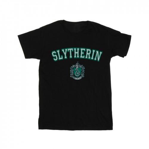 Harry Potter Mens Slytherin Crest T-Shirt