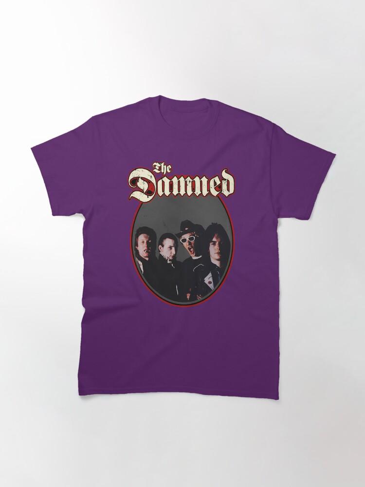The Damned The Damned Members Portrait Classic T-Shirt