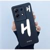 Чехол для Infinix Note 30 5G X6711/Note 30 Pro/30 VIP/30i/Note30 X6833B Счастливой начальной буквой Мягкий силиконовый задний чехол Чехол для телефона