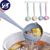 Ложка для супа, ковш, силиконовая кастрюля, ложки с длинной ручкой, ложка, дуршлаг, посуда, совок, посуда, ложка, кухонные аксессуары