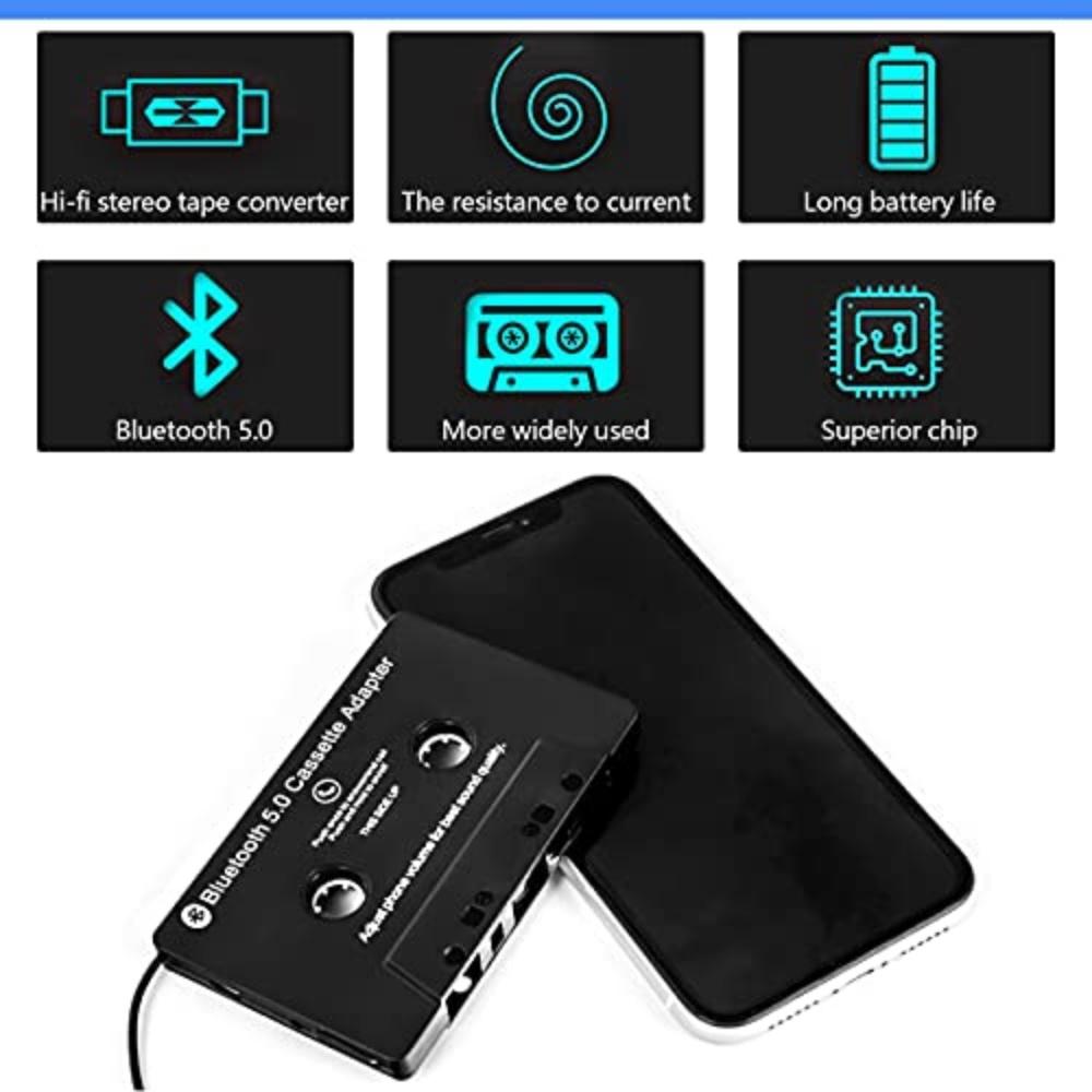 Кассетный адаптер для автомобильного радиоприемника Автомобильный кассетный адаптер автомобильный адаптер o Кассета для Aux адаптер подходит для автомобильного радиоприемника