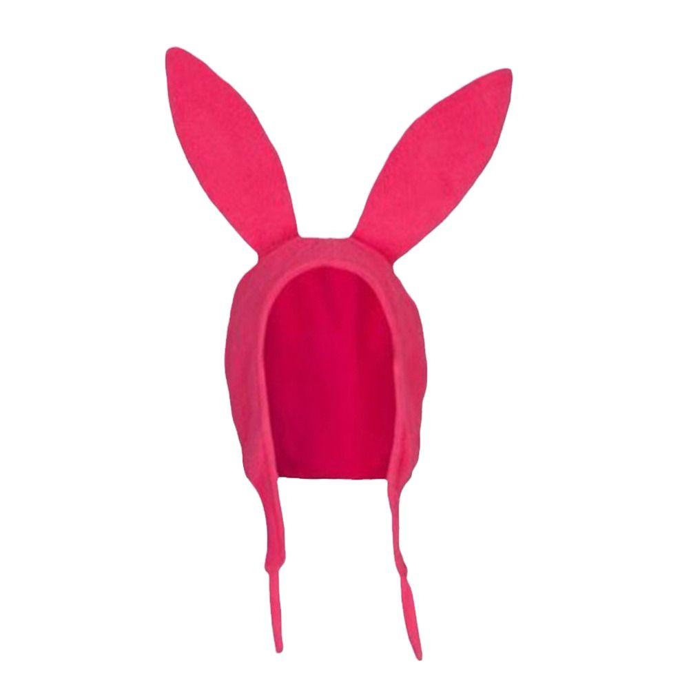 Winter Warmer Bunny Ear Cosplay Cap Cartoon Cosplay Props for Adult Children Teenagers
