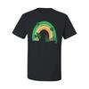 Lucky St Patricks Rainbow with Shamrocks Day Men T Shirt
