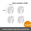 Plastic Modern Minimalist Adhesive Hooks Pack For Outdoor Storage Rainproof