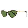 Lanvin Women S Cat Eye SunglaSSeS lnv607S 001 Black Gold 57mm 001
