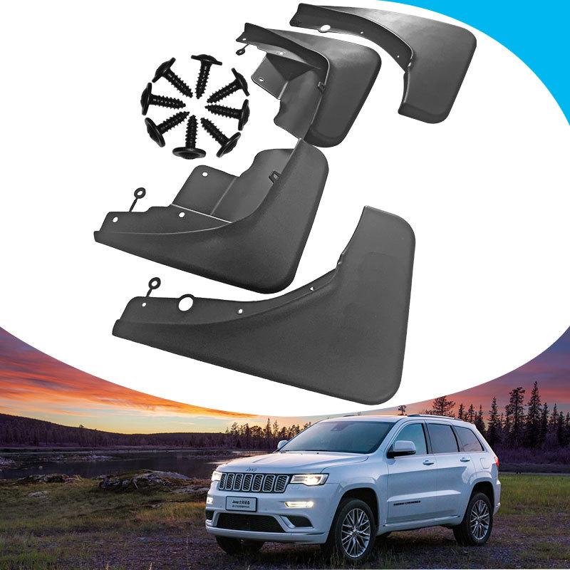 For Grand Cherokee 2011- Mud Flaps Auto Splash Guard Mudguards MudFlaps Front Rear Fender Anti-splash Guards Car