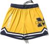 Michigan Line Jersey Shorts, Yellow, Size L, SMP25023M