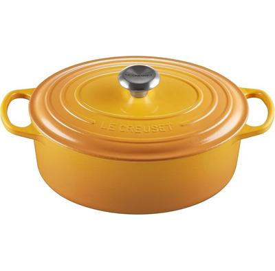Жаровня Le Creuset Signature овальная 29 см нектар 4,7 л (21178296724430)