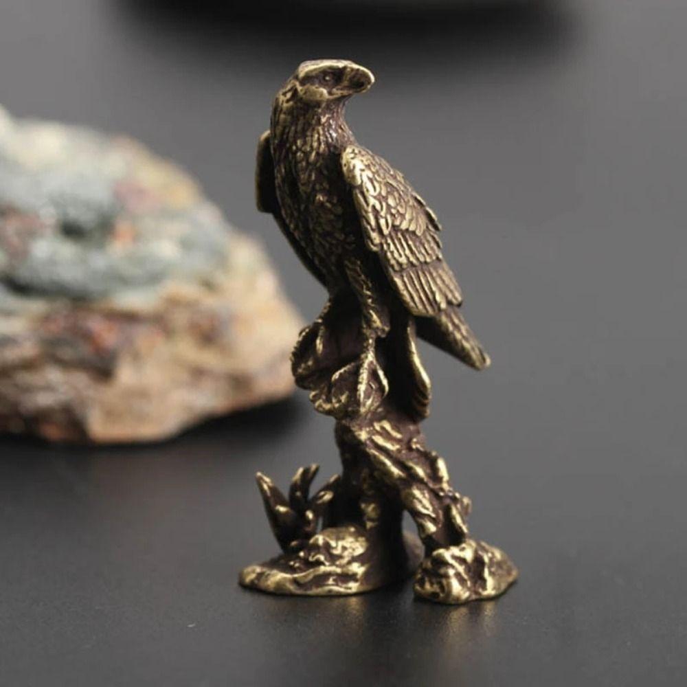 Room For Interior Easy to Clean Miniature Sculpture Eagle Statue Bird Figurine Feng Shui Ornaments
