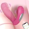 Dual Shock Simulation Dildo Vibration Wearable Toy, Female Wearable Panty Vibrator Clitoral G-spot Stimulation, Anal Dildo Vibrator, Couple Adult Toys