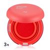 Moisture Cushion Blush 8g, 01 Red, 3 Pcs.
