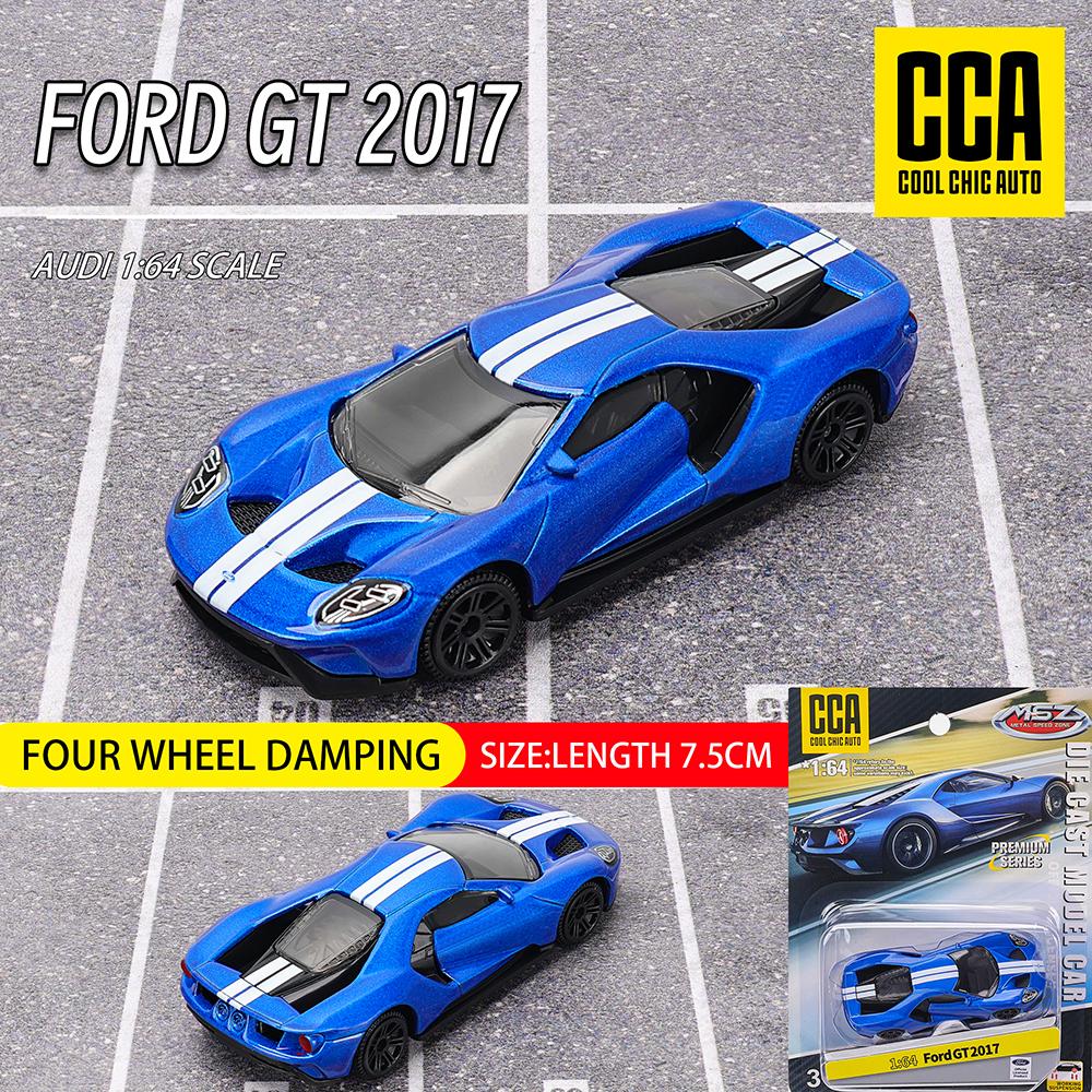 AJL1  CCA 1:64 2018 FORD MUSTANG  Exquisite hanging model classic car static car model alloy die-casting car model collection gift toy