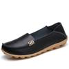 Elegant Women's Soft Pu Leather Loafers Slip-on Slippers With Timeless Design