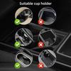 2 in 1 Car Cup Holder Expander Adjustable Base with Phone Mount