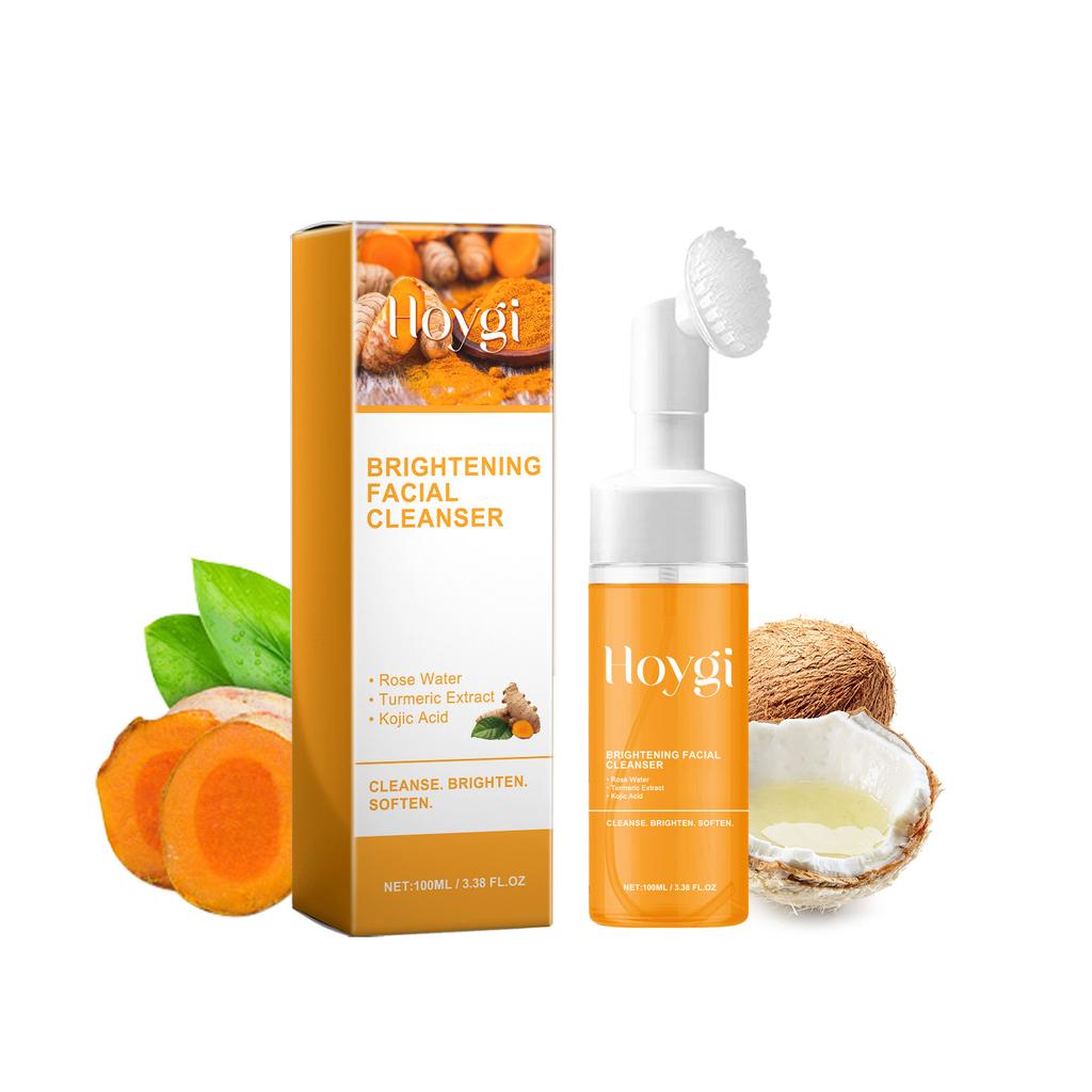 CPSR HOYGI Turmeric Facial Cleanser gently cleanses facial skin, cares for acne scars, moisturizes and translucent