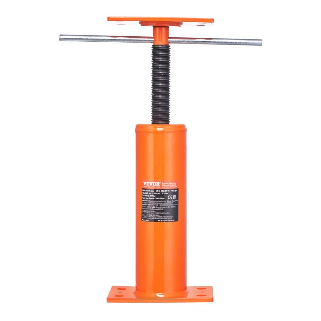 Adjustable Floor Jack Post House Floor Leveling Lift 12"-16" Height Range