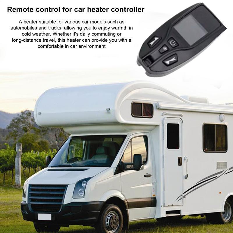 For Remote Control Parking Heater Control With LCD Display Multipurpose Car Parking Heater Controller Black Controller With