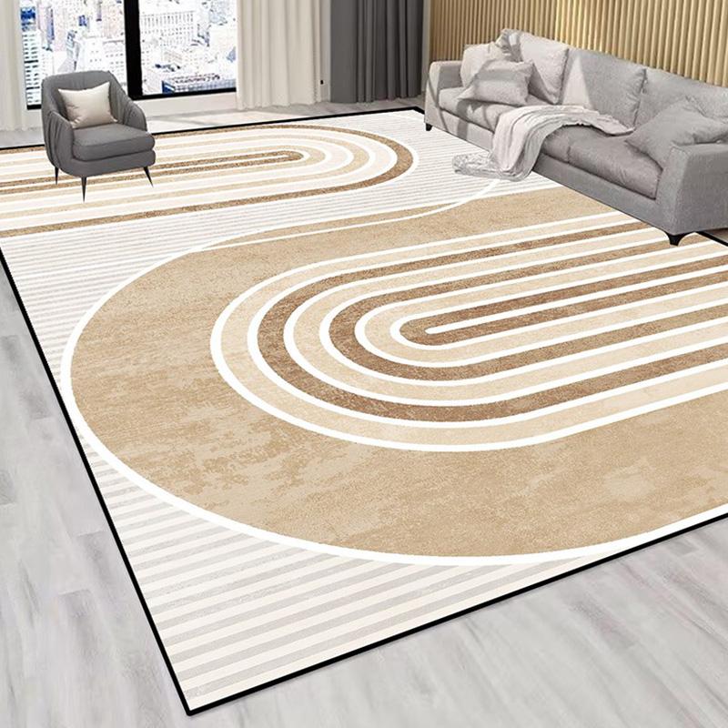 Современный геометрический большой ковер для гостиной красного цвета, украшение дома, коврики для дивана и стола, большие мягкие моющиеся ковры для спальни