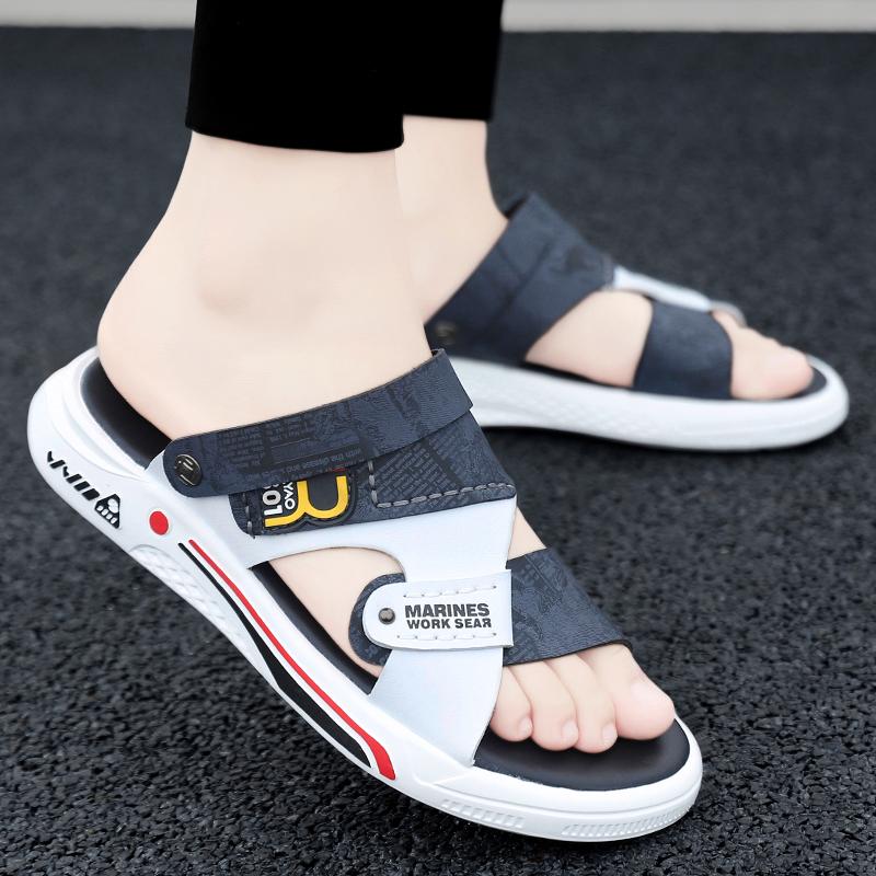 Men's Sandals 2024 Brand Designer Shoes Outdoor Beach Slippers for Men Casual Shoes High Quality Non Slip Loafers Man Slippers