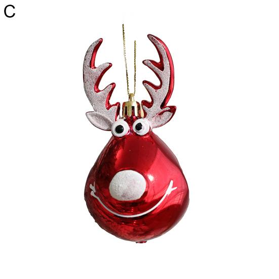 Подвеска в виде елочного шара. Полезное украшение. Изысканный кулон в виде елочного шара. Мультяшное животное. Рождественская вечеринка. Подвеска в виде шара.