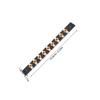 9 Circuits 9 Positions Terminal Strip Copper Spring Temperature Resistant Insulated Terminal Block for Professional